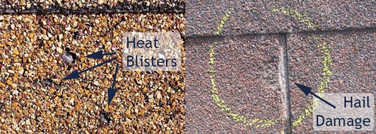 Understanding Heat Blisters on Residential Asphalt Shingles - Helius